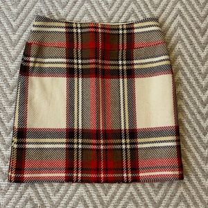 Etcetera Plaid Skirt